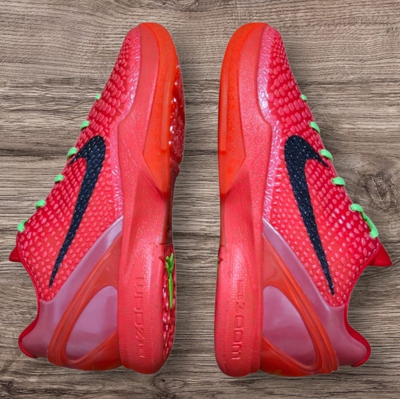 Kobe 6 Protro Nike Reverse Grinch Sneakers - Size 9.5 - Picture 1 of 7